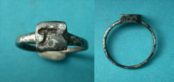 Ring, Crusader-era, Pilgrims, Tau Cross, c. 11th-13th Cent.